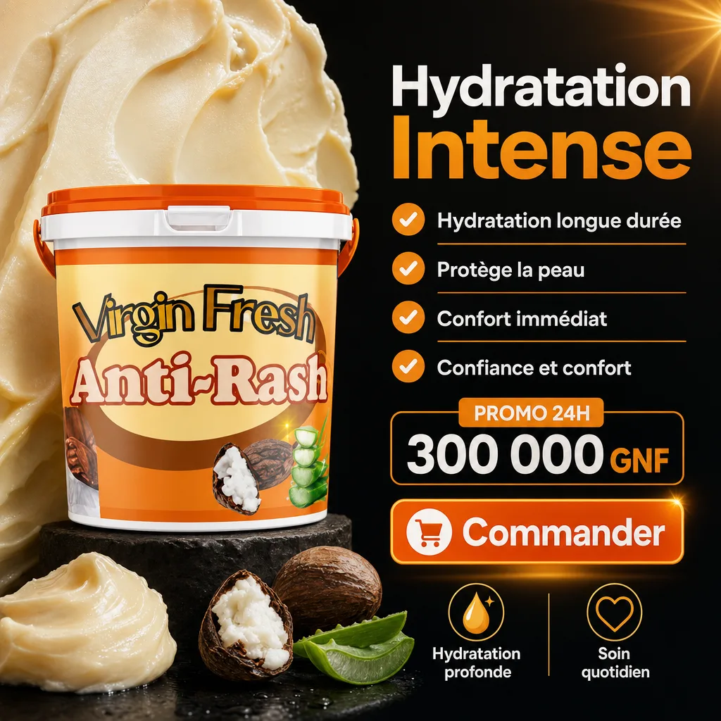 Affiche Creafrik : Virgin Fresh Anti-Rash, version 2.