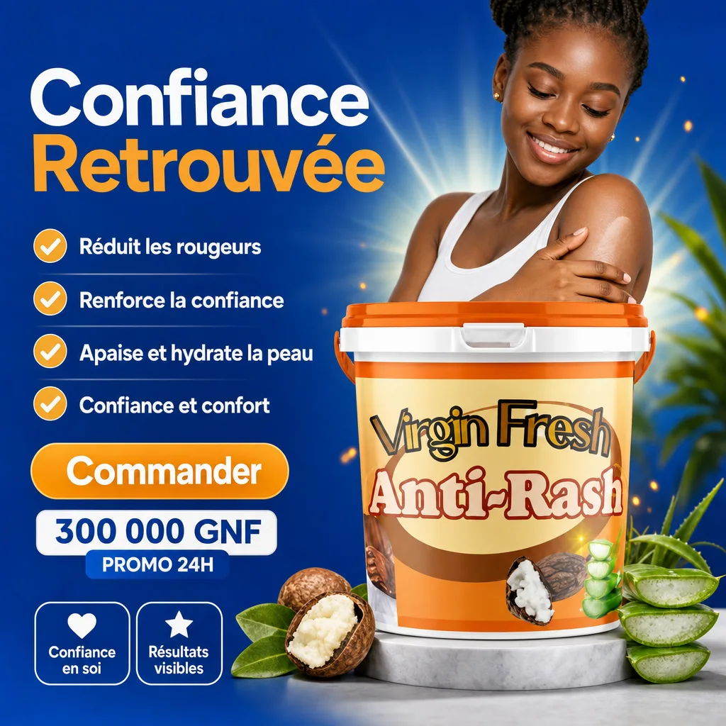 Affiche Creafrik : Virgin Fresh Anti-Rash, version 4.